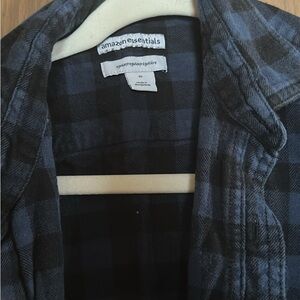 Amazon Essentials Navy Checkered Shirt